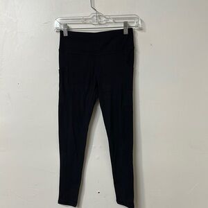 Kids Black Leggings yoga